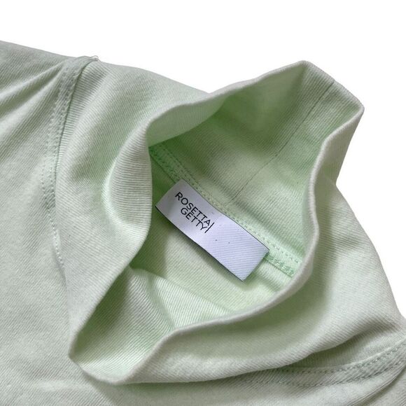 Rosetta Getty Sleeveless Cutout Turtleneck in Mint - Picture 5 of 8